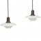 Sæt af 2 Poul Henningsen PH2/1 lamper messing