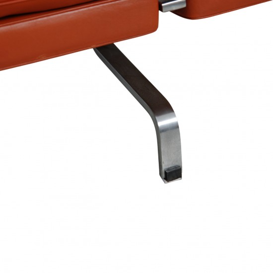 Poul Kjærholm 2.personers PK31/2 sofa i terracotta læder