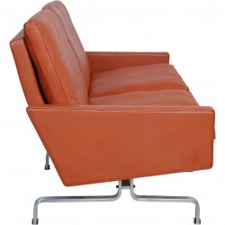 Poul Kjærholm 2.personers PK31/2 sofa i terracotta læder