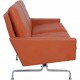 Poul Kjærholm 2.personers PK31/2 sofa i terracotta læder