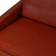 Poul Kjærholm 2.personers PK31/2 sofa i terracotta læder