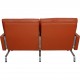 Poul Kjærholm 2.personers PK31/2 sofa i terracotta læder