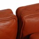 Poul Kjærholm 2.personers PK31/2 sofa i terracotta læder