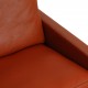 Poul Kjærholm 2.personers PK31/2 sofa i terracotta læder