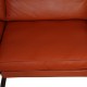 Poul Kjærholm 2.personers PK31/2 sofa i terracotta læder