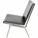 Hans Wegner AP-40 stol i sort læder