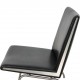 Hans Wegner AP-40 stol i sort læder