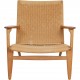 Hans Wegner Vintage CH25 stol i eg