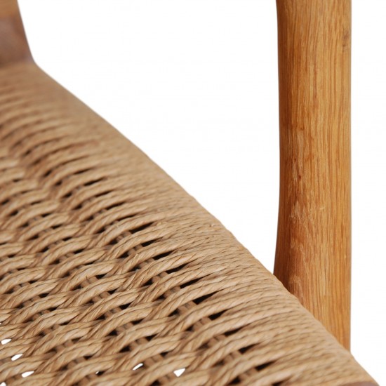 Hans Wegner Vintage CH25 stol i eg