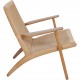 Hans Wegner Vintage CH25 stol i eg
