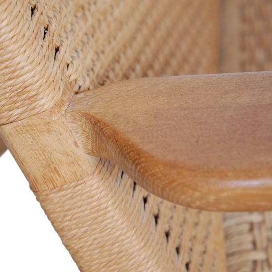 Hans Wegner Vintage CH25 stol i eg