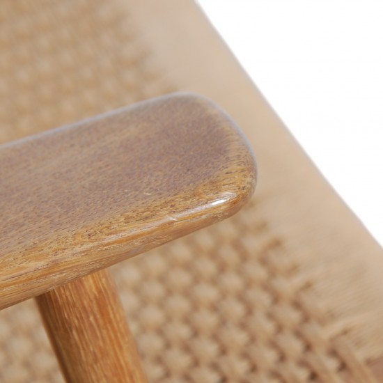 Hans Wegner Vintage CH25 stol i eg