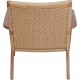 Hans Wegner Vintage CH25 stol i eg