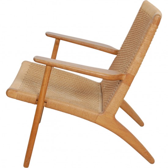 Hans Wegner Vintage CH25 stol i eg