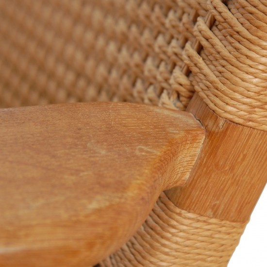Hans Wegner Vintage CH25 stol i eg