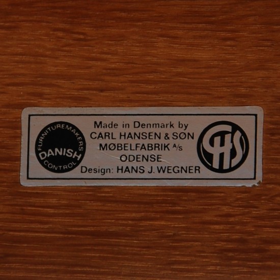 Hans Wegner Vintage CH25 stol i eg
