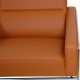 Arne Jacobsen 3301 Lufthavnsstol nybetrukket med Cognac bizon læder