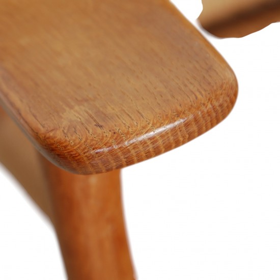 Hans Wegner vintage CH25 stol i eg