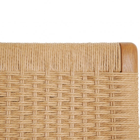 Hans Wegner vintage CH25 stol i eg