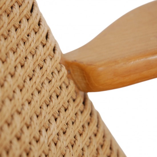 Hans Wegner vintage CH25 stol i eg