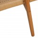 Hans Wegner vintage CH25 stol i eg