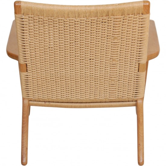 Hans Wegner vintage CH25 stol i eg