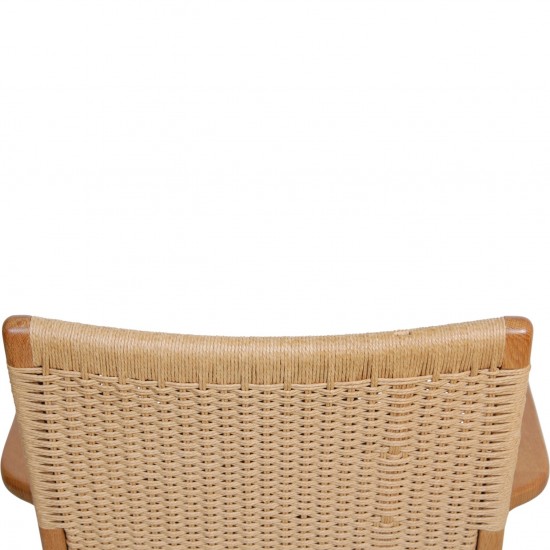 Hans Wegner vintage CH25 stol i eg