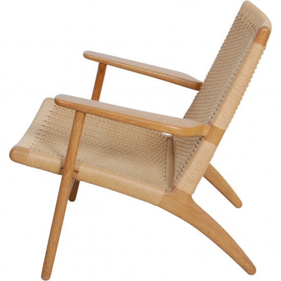 Hans Wegner vintage CH25 stol i eg