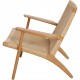 Hans Wegner vintage CH25 stol i eg