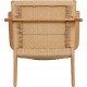 Hans Wegner vintage CH25 stol i eg