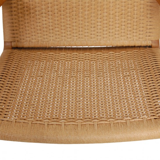 Hans Wegner vintage CH25 stol i eg