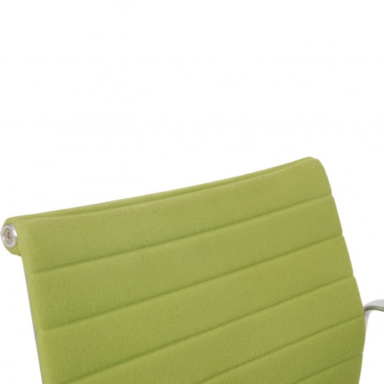 Charles Eames EA108 stol i grønt stof 2019 (uden drej)