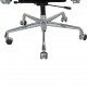 Charles Eames EA219 softpad kontorstol i sort læder 2006