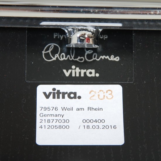 Charles Eames LCM stol i sort ask 2016