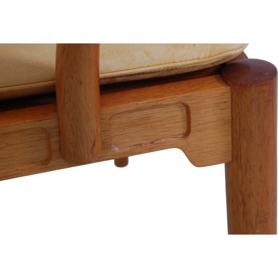 Sæt af 4 Hans Wegner Kina stole i mahogni 1985