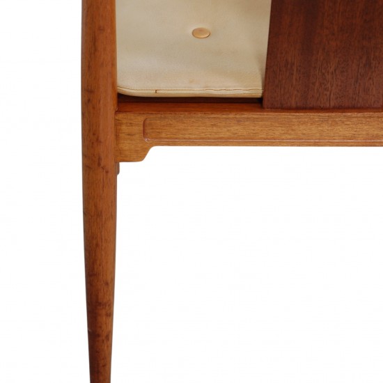 Sæt af 4 Hans Wegner Kina stole i mahogni 1985