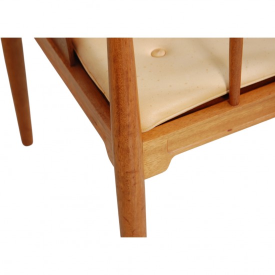 Sæt af 4 Hans Wegner Kina stole i mahogni 1985