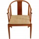 Sæt af 4 Hans Wegner Kina stole i mahogni 1985