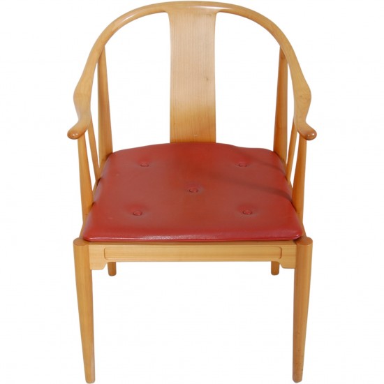 Sæt af 6 Hans Wegner Kina stole i kirsebærtræ 1990