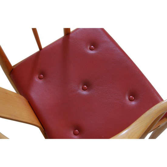 Sæt af 6 Hans Wegner Kina stole i kirsebærtræ 1990