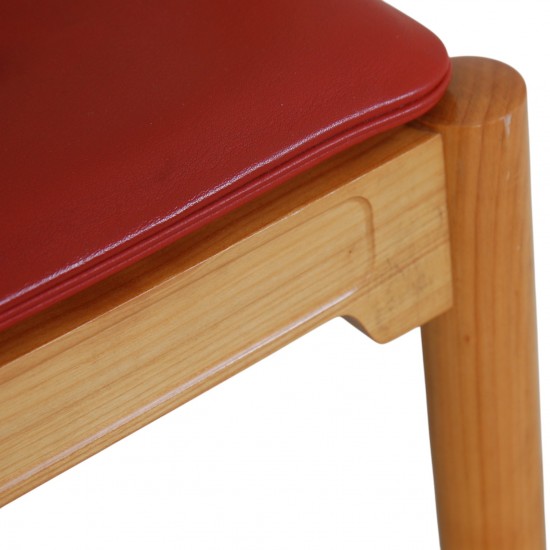 Sæt af 6 Hans Wegner Kina stole i kirsebærtræ 1990