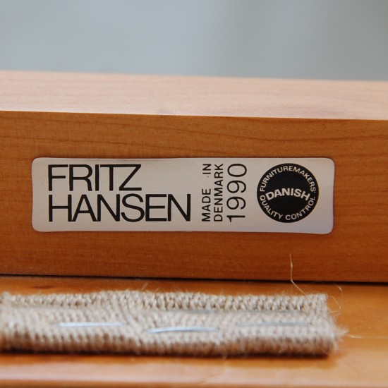 Sæt af 6 Hans Wegner Kina stole i kirsebærtræ 1990