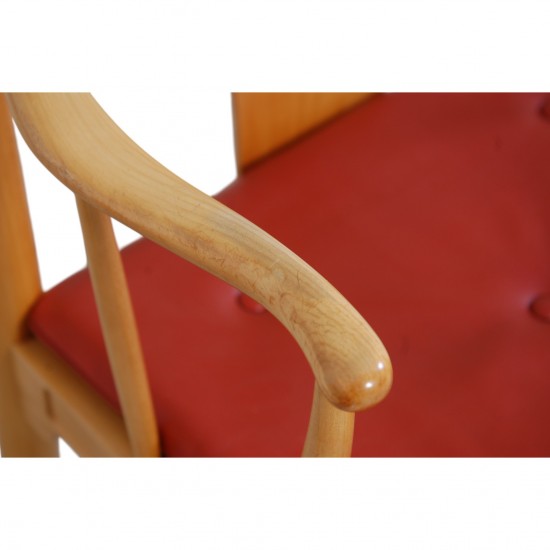 Sæt af 6 Hans Wegner Kina stole i kirsebærtræ 1990