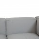 Le Corbusier LC2 3.personers sofa i gråblåt stof 2010'erne