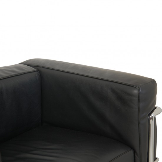 Le Corbusier LC3 stol i sort læder 2010'erne