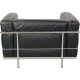 Le Corbusier LC3 stol i sort læder 2010'erne