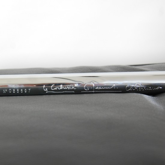 Le Corbusier LC3 stol i sort læder 2010'erne