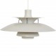 Poul Henningsen hvid PH5 pendel 1990'erne