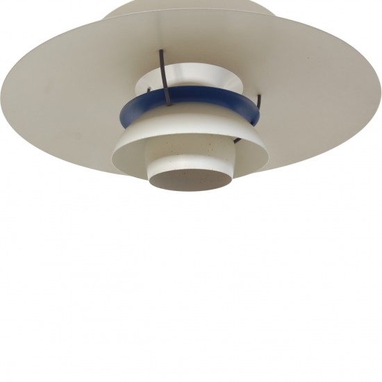 Poul Henningsen hvid PH5 pendel 1990'erne