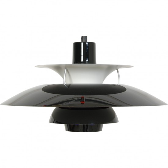 Poul Henningsen sort PH5 lampe 2010'erne